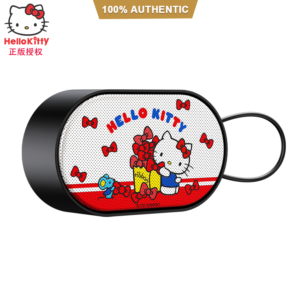 100% Authentic Hello Kitty Wireless Bluetooth Speaker Mini Cute Cartoon Portable Outdoor HIFI Sound Bass Quality UKA030