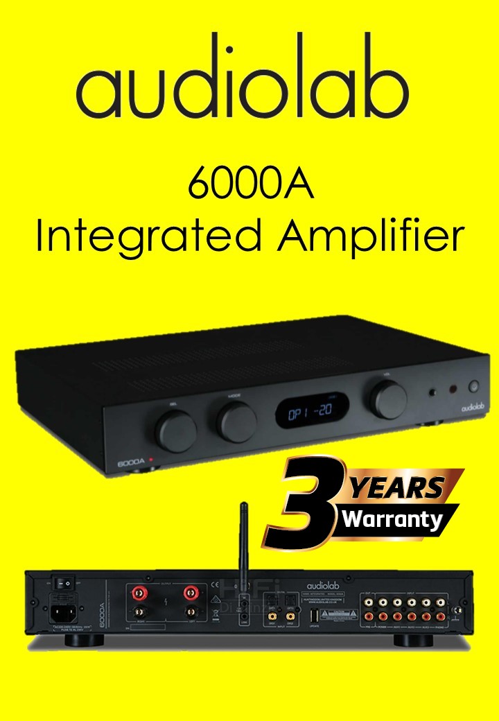 Audiolab 6000A Integrated Amp (3 years warranty)