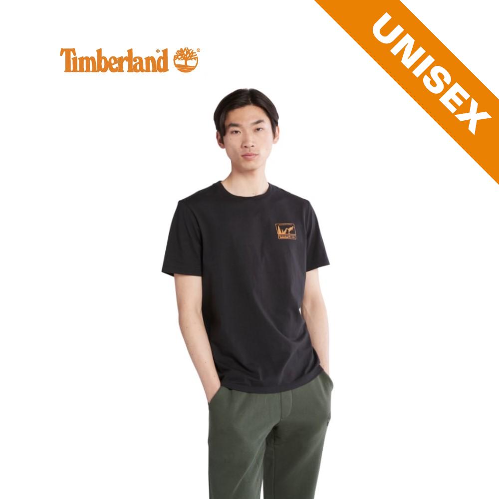 Timberland All Gender Back-Graphic T-Shirt Black