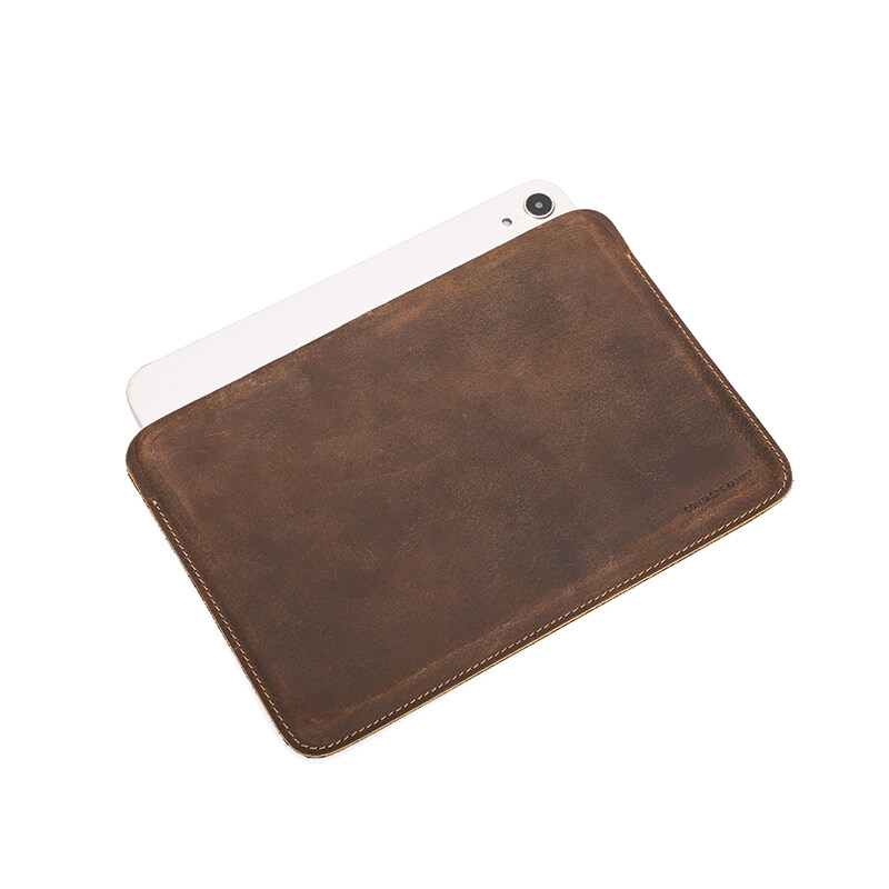 Genuine Leather Cow Leather Sleeve Case for iPad Mini 6th Generation 8.3 inch 2021 Cover for iPad mini 5 4 3 2 1 7.9 inch