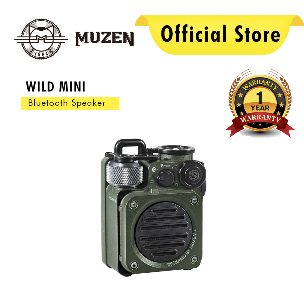Wild Mini Portable Bluetooth Speaker  - Green