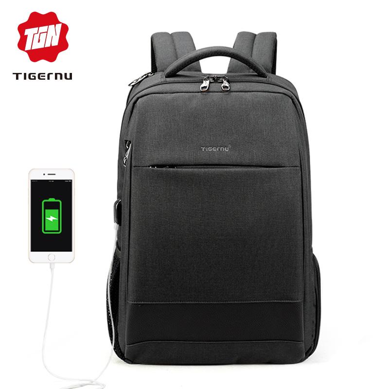 Tigernu  Waterproof Anti-Theft FashionTravel Backpacks School bag for 15.6 inch Laptop bag with USB Charging