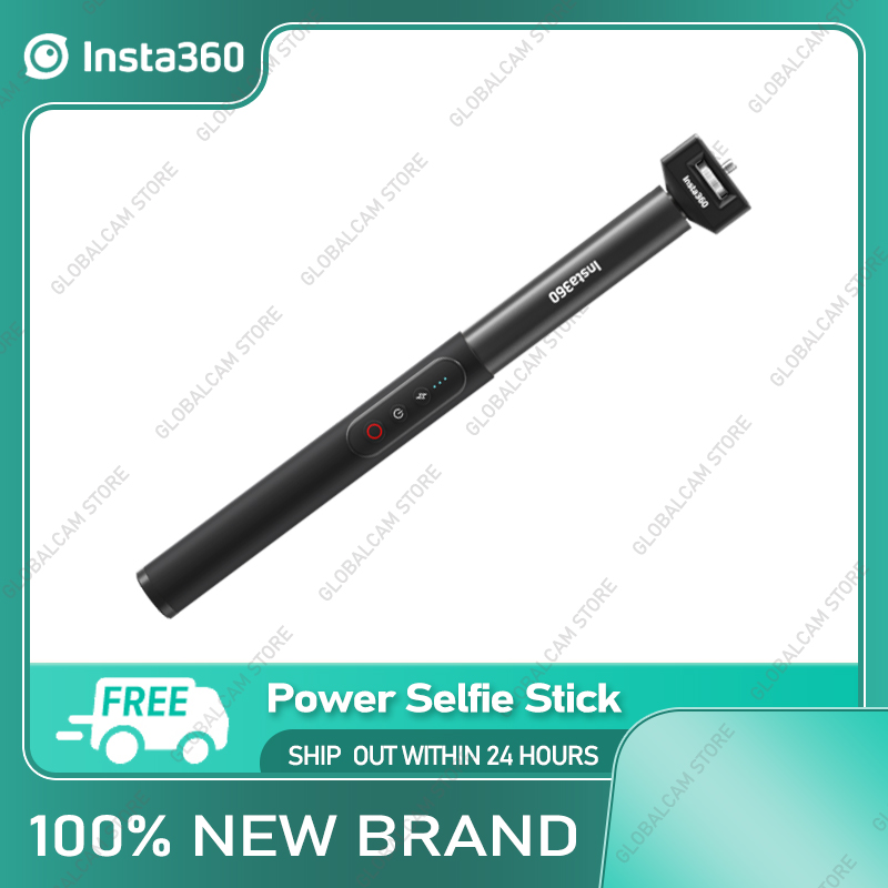 Original Insta360 Power Selfie Stick High-performance built-in battery boosts your camera's power Compatibility Insta360 X3/ONE X2
